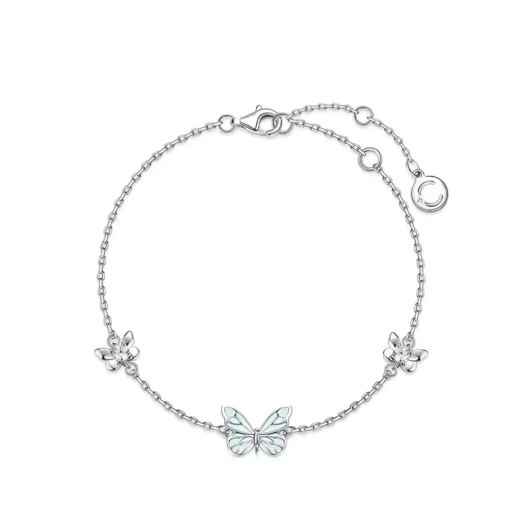 Pulsera de mariposa luminosa