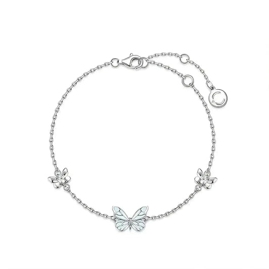 Pulsera de mariposa luminosa