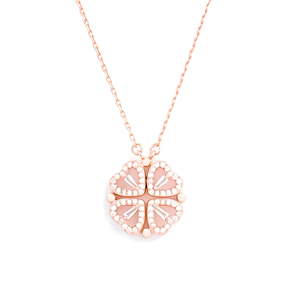 Collar del corazón de la suerte